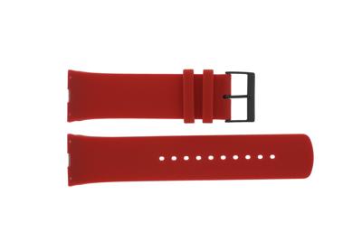 Horlogeband Skagen SKW6073 Rubber Rood 26mm