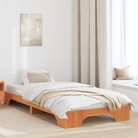 Bedframe Wasbruin 75 x 190 cm Massief grenenhout - thumbnail