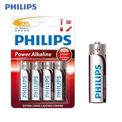 Philips Power LR6 AA batterij (penlite) Alkaline 1.5 V 4 stuk(s) Philips Power LR6 AA batterij (penlite) Alkaline 1.5 V 4 stuk(s)