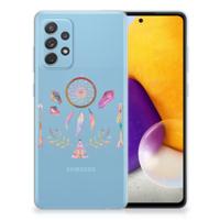 Samsung Galaxy A72 Telefoonhoesje met Naam Boho Dreamcatcher - thumbnail