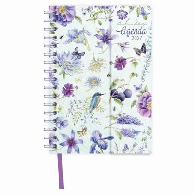 Janneke Brinkman Spiraalagenda 2027 Blauwe Bloemen Janneke Brinkman Spiraalagenda 2027 Blauwe Bloemen