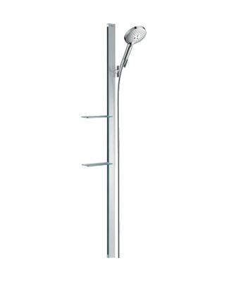 Hansgrohe Raindance Select S doucheset 120 3jet met Unica'E glijstang 150 cm, chroom Hansgrohe Raindance Select S doucheset 120 3jet met Unica'E glijstang 150 cm, chroom