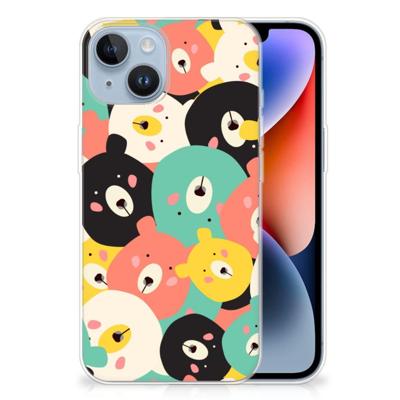 Apple iPhone 14 Telefoonhoesje met Naam Bears Apple iPhone 14 Telefoonhoesje met Naam Bears