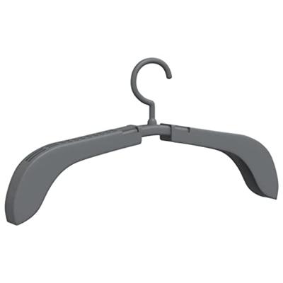 VidaXL Kledinghanger uittrekbaar 10 st grijs VidaXL Kledinghanger uittrekbaar 10 st grijs