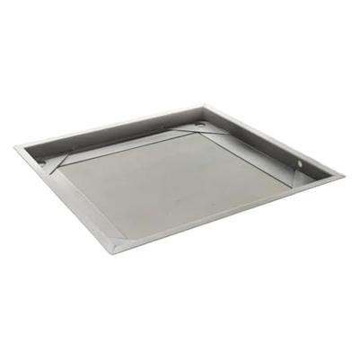 Kern BFN-A02 BFNA02 Stevig grondframe voor het inbouwen van de weegbrug voor barrièrevrij oprijden, roestvrij staal, (bxdxh) 1590 x 1340 x 86 mm, kan niet