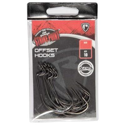 Fox Rage Strike Point Offset Hooks Size 5/0 10st.