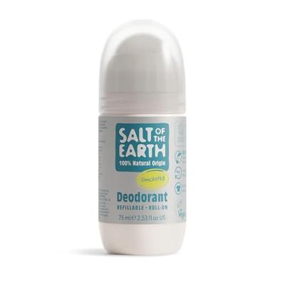 Salt Of The Earth Unscented Deodorant Refillable Roll-On Salt Of The Earth Unscented Deodorant Refillable Roll-On