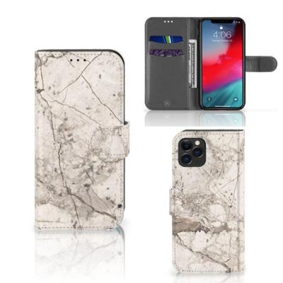 Apple iPhone 11 Pro | Bookcase | Marmer Beige
