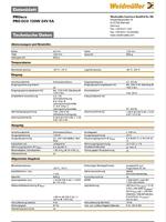 Weidmüller 1469480000 DIN-rail netvoeding 24 V/DC 5 A 120 W Aantal uitgangen:1 x Inhoud 1 stuk(s) - thumbnail
