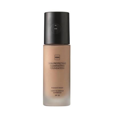 HEMA Skin Protecting Illuminating Foundation Rose 04 (creme) HEMA Skin Protecting Illuminating Foundation Rose 04 (creme)