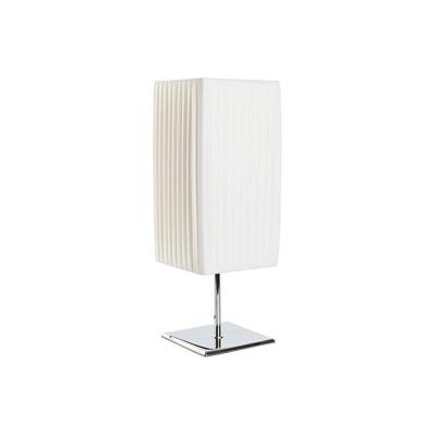 Bureaulamp Home ESPRIT Wit Zilverkleurig Polyethyleen Ijzer 50 W 220 V 15 x 15 x 43 cm Bureaulamp Home ESPRIT Wit Zilverkleurig Polyethyleen Ijzer 50 W 220 V 15 x 15 x 43 cm