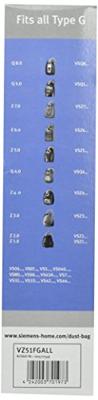 BOSCH SIEMENS BBZ51FGALL Stofzuigerzak Type G PowerProtect Stofzak BOSCH SIEMENS BBZ51FGALL Stofzuigerzak Type G PowerProtect Stofzak