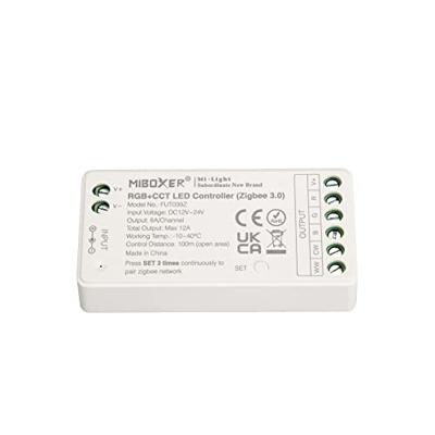 MiBoxer Zigbee RGB-CCT Controller voor LED Strips - LED0274 MiBoxer Zigbee RGB-CCT Controller voor LED Strips - LED0274