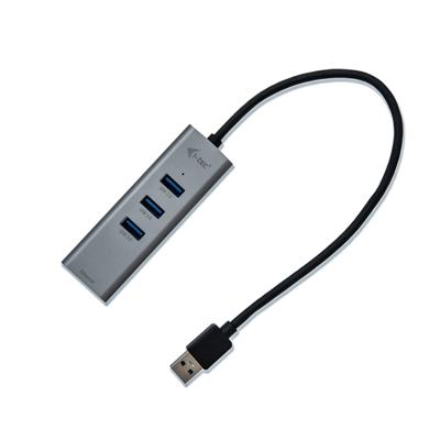 i-tec 3-Port USB 3.0 Metal + Gigabit LAN usb-hub i-tec 3-Port USB 3.0 Metal + Gigabit LAN usb-hub