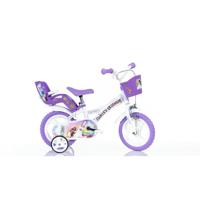 Dino Kinderfiets Unicorn academy 12 inch - thumbnail