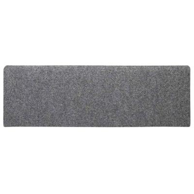 Trapmatten zelfklevend 30 st 65x21x4 cm lichtgrijs