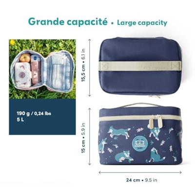 Geïsoleerde lunchtas - MONBENTO - WOLF Frosty 5L kinderkoeltas