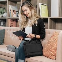 Dicota Slim Eco MOTION 14 - 15.6 notebooktas 39,6 cm (15.6 ) Aktetas Zwart - thumbnail
