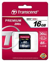 Transcend Premium SDHC-kaart Industrial 16 GB Class 10 - thumbnail