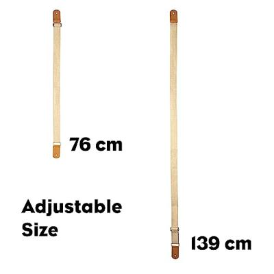 Cascha HH 2202 ukelele draagband katoen beige Cascha HH 2202 ukelele draagband katoen beige