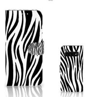 Samsung Galaxy S10 Plus | Telefoonhoesje | Met pasjeshouder | Zebra - thumbnail