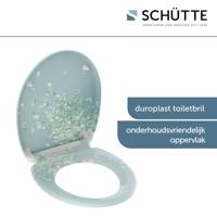 SCHÜTTE toiletbril met soft-close quick-release flower in the wind - thumbnail