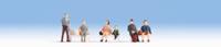 NOCH 18116 H0 Reizigers figuren Geverfd, Zittend - thumbnail