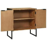 Dressoir Bruin 70 x 35 x 75 cm Massief acaciahout - thumbnail