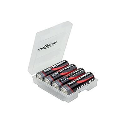 Ansmann Box 4 Batterijbox 4x AAA (potlood), AA (penlite) (l x b x h) 67 x 55 x 22 mm