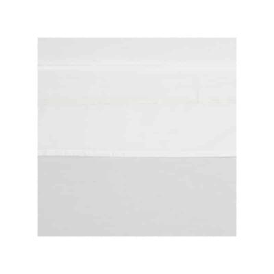 Meyco katoenen wieglaken bies velvet offwhite Maat