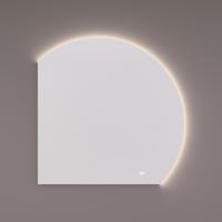 Spiegel Hipp Design SPV ML Rond Rechts 120x100 cm Met Verlichting Incl. Spiegelverwarming - thumbnail