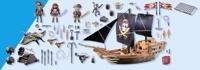 PLAYMOBIL Pirates groot piratenschip 71530 - thumbnail