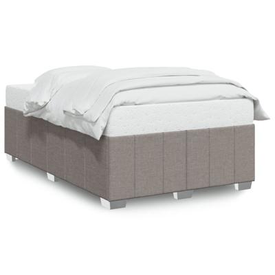 Bedframe zonder matras 120x190 cm stof taupe