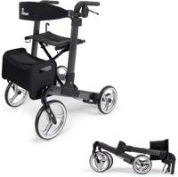 Parvum Luxo Rollator Small- Luxe dubbel opvouwbare rollator (6,9kg)-Antracite - thumbnail