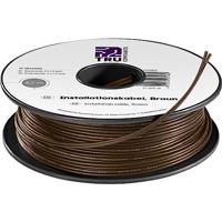 TRU COMPONENTS 1566992 Draad 2 x 1.50 mm² Bruin 50 m - thumbnail