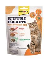 Gimcat nutri pockets malt-vitaminemix - thumbnail
