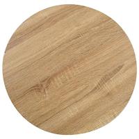 Bistrotafel 80 cm MDF lichtbruin - thumbnail