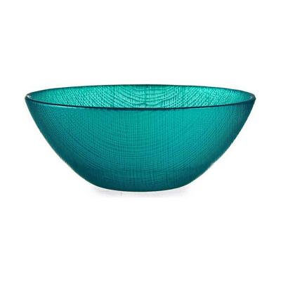 Kom Vivalto Turkoois Glas Ø 15 cm (6 Stuks)