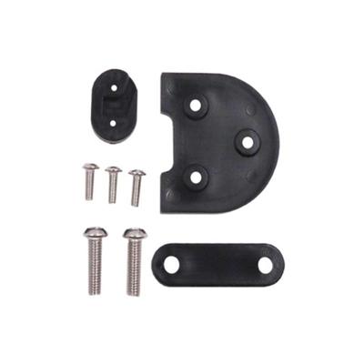 Voor Xiaomi M365/M365 Pro elektrische scooter voetsteun heightening pad achterste licht pakking (zwart)