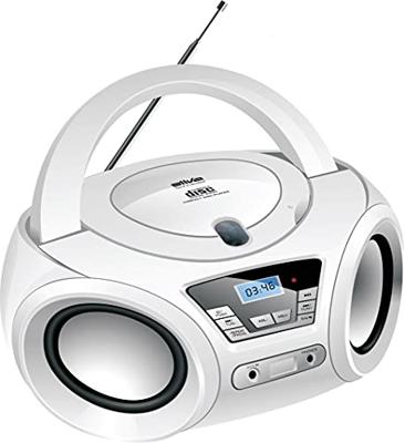 Silva Schneider PCD 19.1 Radio/CD-speler VHF (FM) AUX, CD Wit