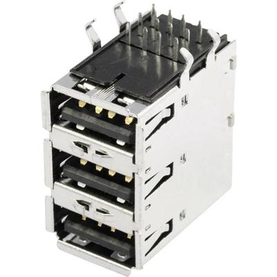 econ connect USBBU3A USBBU3A USB-A-bus Bus, inbouw horizontaal 3-poorts 1 stuk(s)