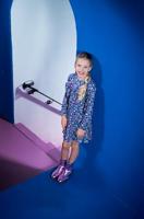 B.Nosy winter jurk meisjes - multi - Dionne - print - thumbnail