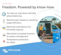 Victron Energy ITR000100101 Scheidingstransformator 1 x 120 V, 240 V 1 x 120 V, 240 V 24 kW 100 A - thumbnail