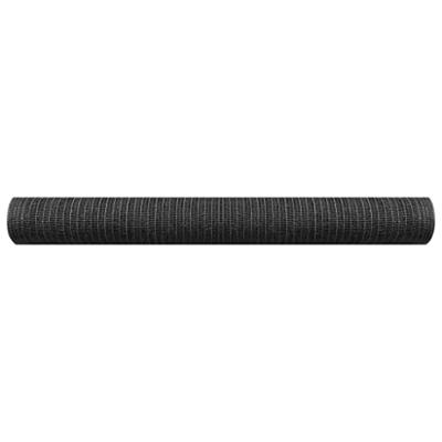 Privacynet 75 g/m 1,8x25 m HDPE antracietkleurig