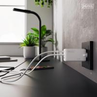 Digitus DA-10303 USB-oplader 67 W 1x USB-A, 2x USB-C Wit - thumbnail