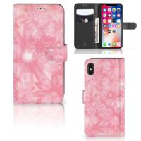 Apple iPhone Xs Max Hoesje Spring Flowers - thumbnail