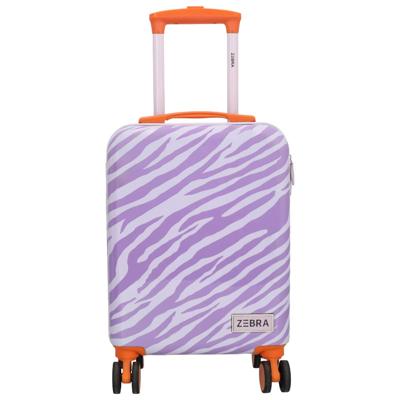 Zebra Trends Avonturier Kinderkoffer Meisjes-Lila