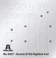 Italeri 3927 Scania S730 Highline 4x2 Vrachtwagen (bouwpakket) 1:24 - thumbnail
