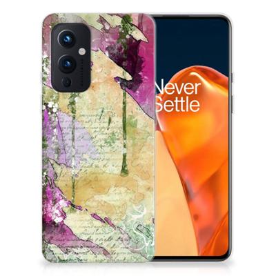 Smartphone hoesje OnePlus 9 Letter Painting