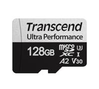 Transcend microSDXC 340S microSDHC-kaart 128 GB Class 10, Class 3 UHS-I - thumbnail